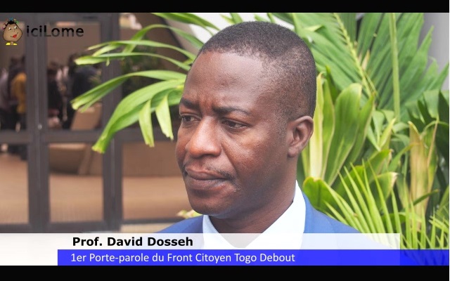 Prof. David Dosseh : « La CEDEAO lâche le pouvoir togolais »