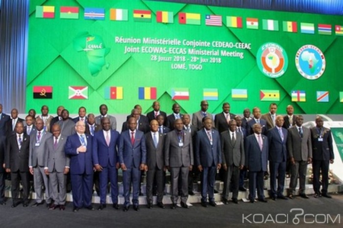 CEDEAO-CEEAC: Réunion ministérielle, points à Lomé sur les questions sécuritaires