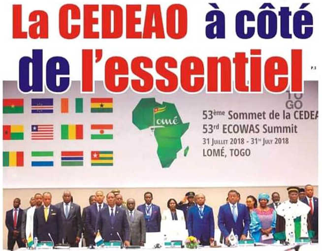 Togo, Feuille de route pour une sortie de crise : La CEDEAO à côté de l’essentiel. Volontairement.