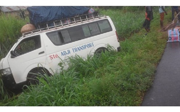Accident de circulation d’un bus de la société de transport « Adji » à Agbandi                                                                             5 septembre 2018