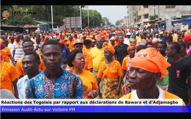 Réactions des Togolais par rapport aux déclarations de Bawara et d’Adjamagbo