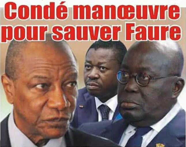 Crise politique au Togo, Facilitation en difficulté : Condé manœuvre pour sauver Faure