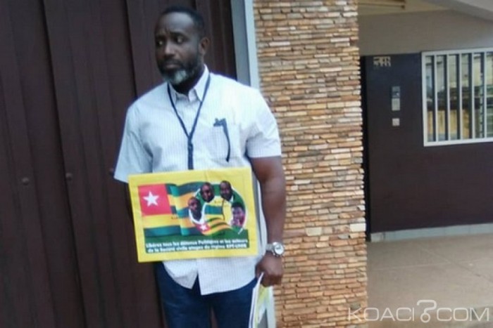 Togo : Retour du gréviste Habia devant l’ambassade du Ghana à Lomé