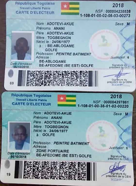 Togo : Ces anomalies qui exposent l’incompétence de la CENI de Kodjona Kadanga                                                                             8 octobre 2018