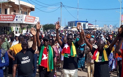 Le Front Citoyen Togo Debout dans la rue le 03 novembre prochain