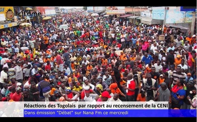 Réactions des Togolais par rapport au recensement électoral