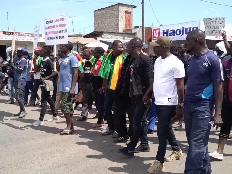 Nouvelle manifestation de rue du Front Citoyen Togo Debout le 3 novembre