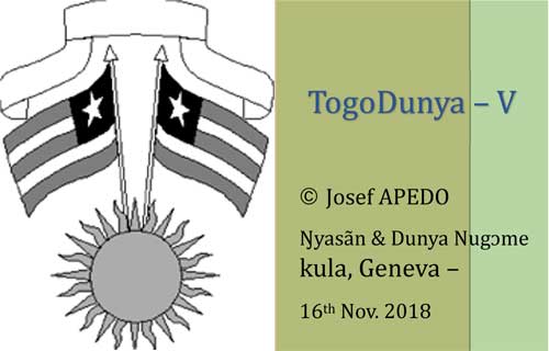 TogoDunya – V                                                                             15 novembre 2018