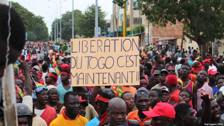 Antoine Randolph invite les Togolais à mener une lutte non violente                                                                             27 novembre 2018