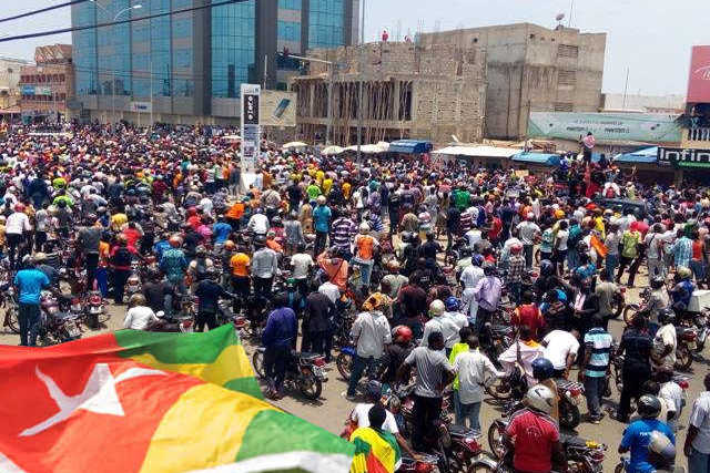 Togo : Grande Marche Populaire Pacifique de la C14 à Lomé, le samedi 17 novembre 2018.