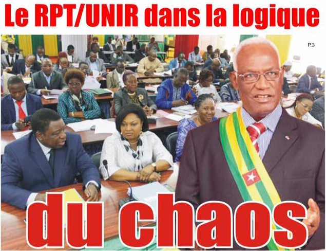 Togo, Réformes : Coup de Force à l’Assemblée Nationale, le RPT-UNIR dans la logique du Chaos !