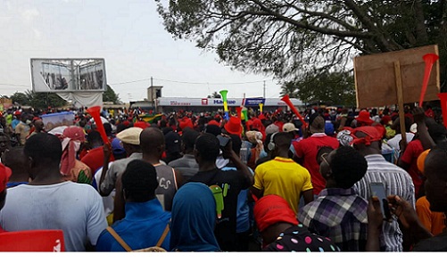 Marche de la Coalition des 14 : Ambiance à Bè-Gakpoto…