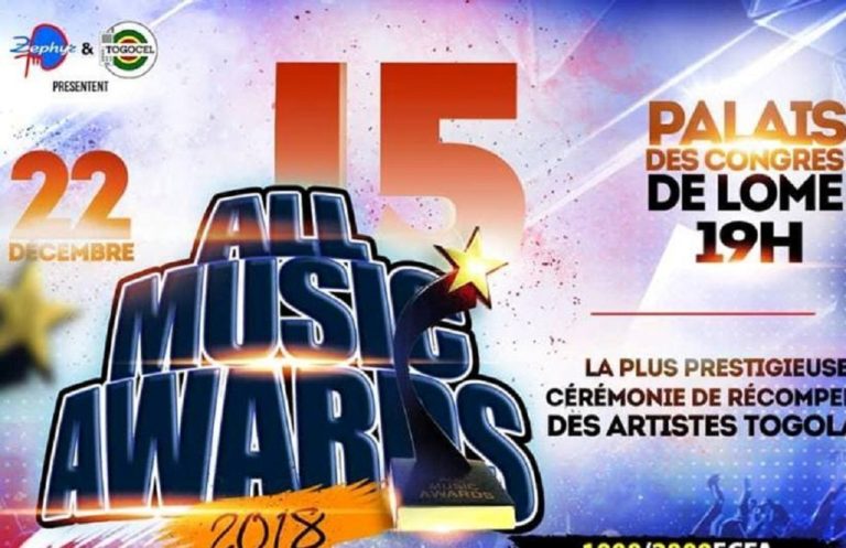Togo/ All Music Awards 2018 : Découvrez les acteurs primés!