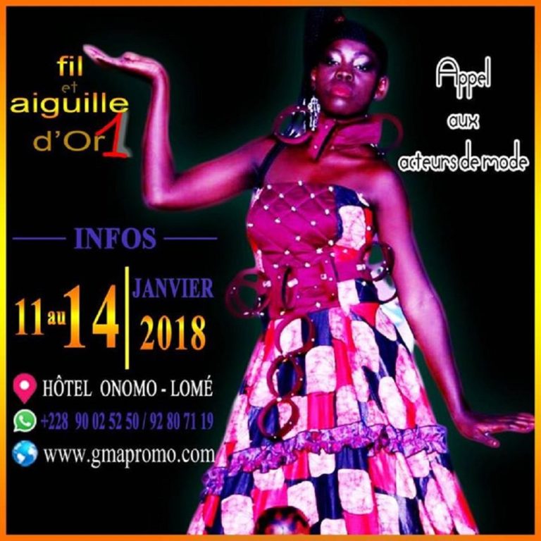 Stylisme-Togo/ Fil et Aiguille d’or 2019 : L’édition II est déjà à vos portes!