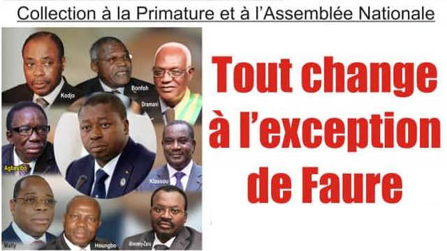 Togo : Tout change à l’exception de Faure Gnassingbé !