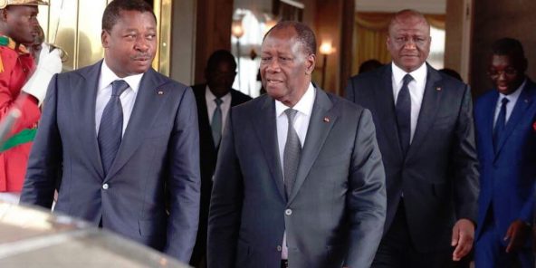 La coopération militaire au centre des échanges entre Alassane Ouattara et Faure Gnassingbé