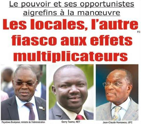 Togo, Le pouvoir et ses Opportunistes aigrefins à la manœuvre : Les locales, l’autre fiasco aux effets multiplicateurs