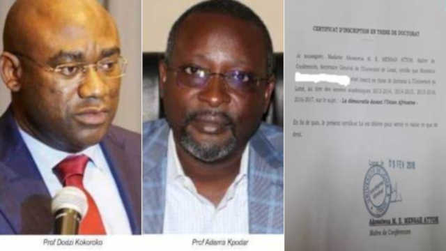 Togo : De Vrais Faussaires à la tête de l’Université de Lomé !