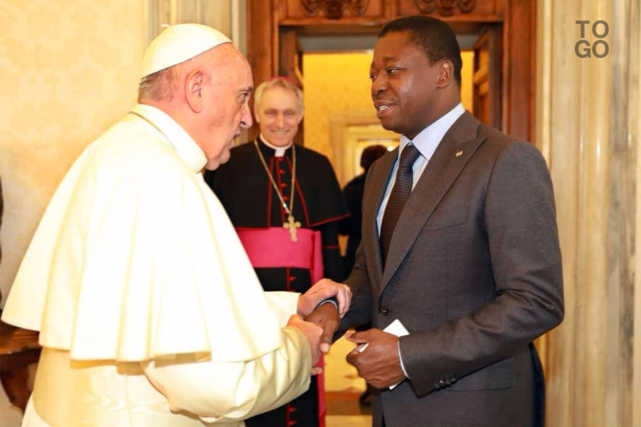 Togo / Banque  du Vatican : Les Secrets d’une visite de Faure Gnassingbé qui Révolte les Évêques