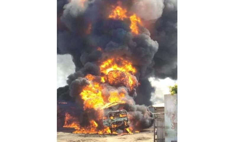 Des habitations ravagées par un important incendie à la frontière Togo-Bénin