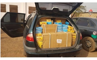 Faux médicaments saisis dans un véhicule en provenance du Togo