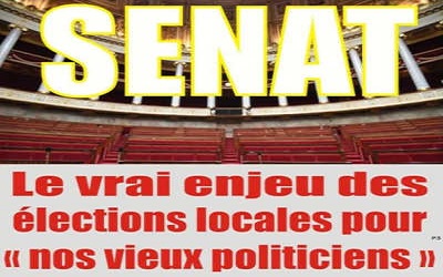 Le Sénat, le vrai enjeu des élections locales pour « nos vieux politiciens »