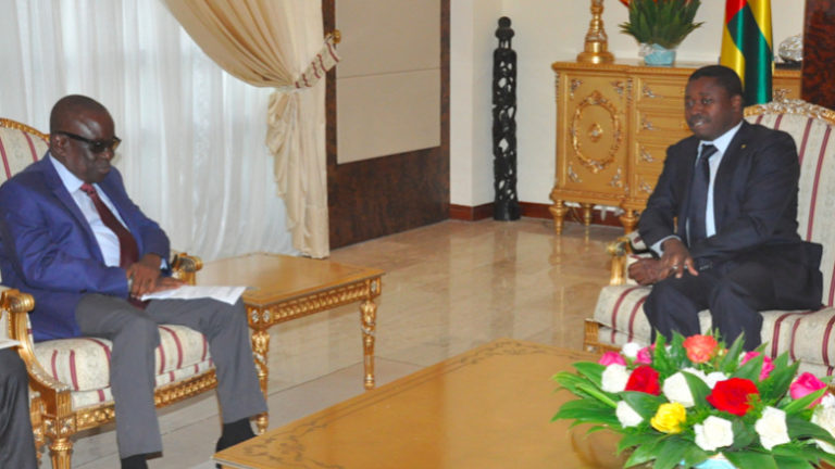 Le Chef de l’Etat s’est entretenu avec le ministre ghanéen de la sécurité