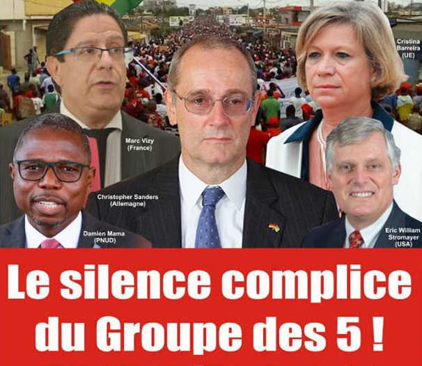 Lettre Ouverte aux Chancelleries Occidentales au Togo « Groupe des cinq »