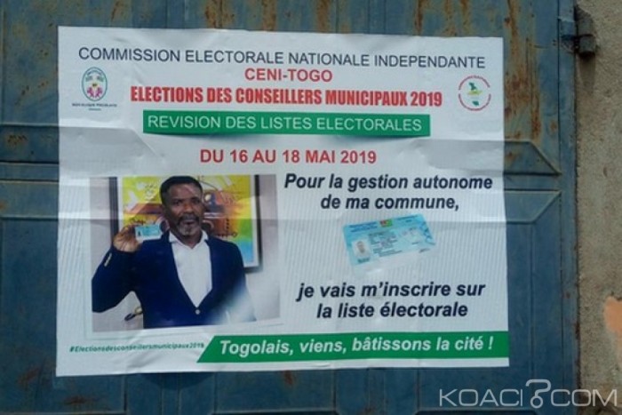 Togo : Elections locales, top départ pour la révision des listes électorales