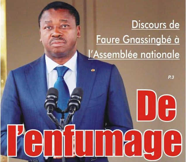 Togo : Quand Faure Gnassingbé Enfume ses «députés» Nommés à l’Assemblée nationale