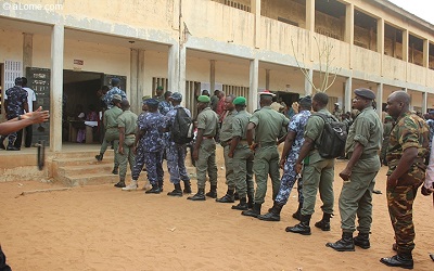 Locales : Les forces armées et de sécurité votent par anticipation jeudi prochain