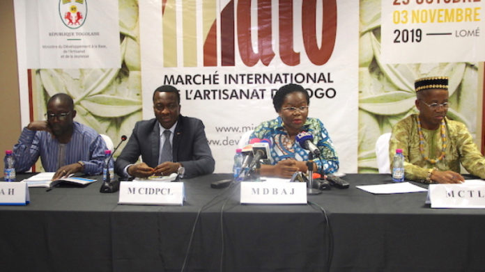 Le marché international de l’artisanat au Togo annoncé du 25 Octobre au 03 Novembre à Lomé