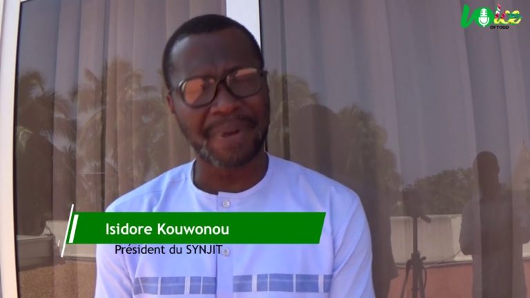 Isidore Kouwonou préoccupé par la situation des journalistes Togolais