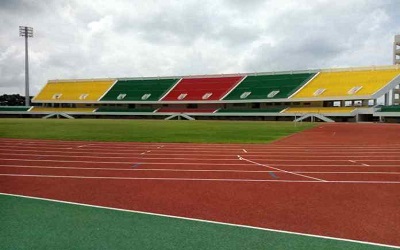 Après plusieurs mois de travaux, le stade de Kégué est prêt