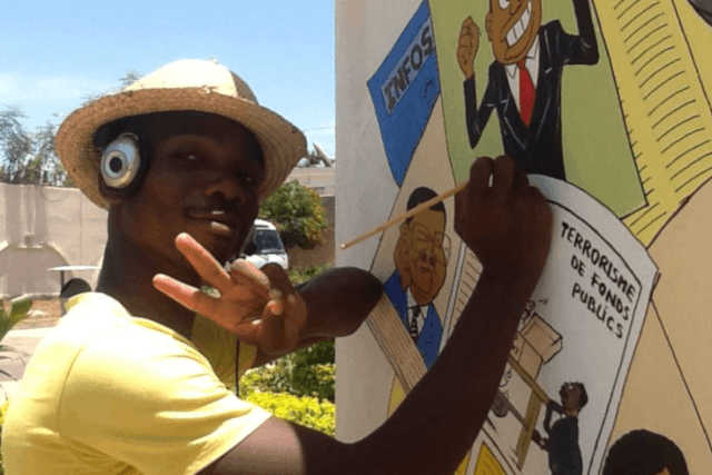 Donald Donissen, Pionnier de la caricature togolaise