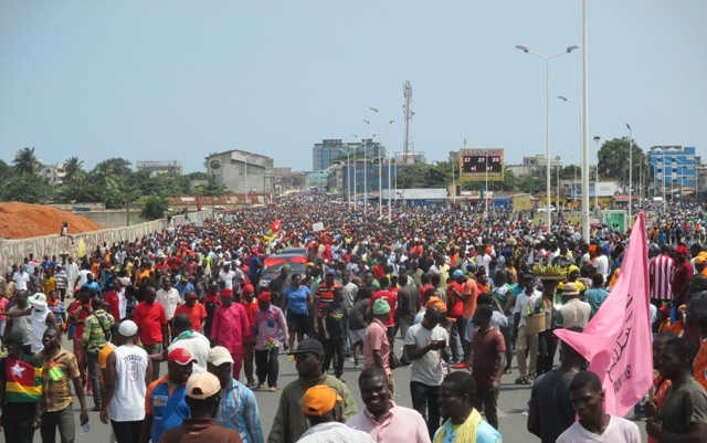 Togo : La Lutte, le Seul Salut !