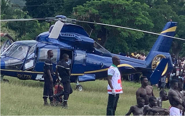 Togo : Pour 5 km de vadrouille, Faure Gnassingbé en hélicoptère