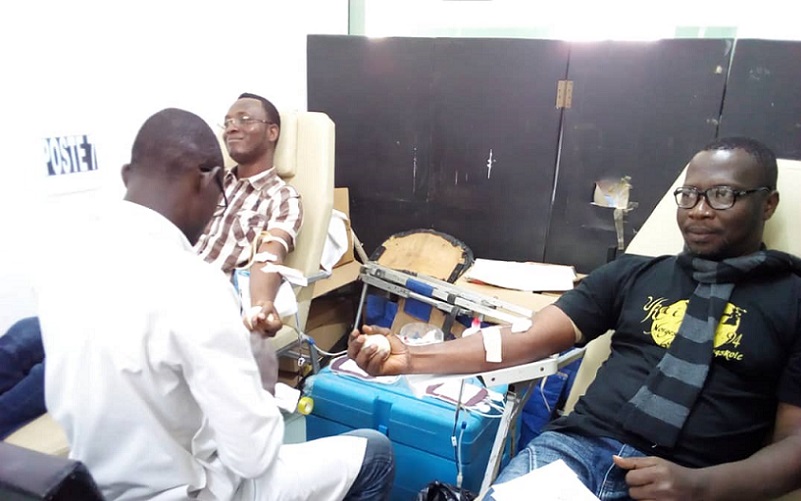 Opération « Mon sang pour une vie » : 233 poches de sang collectées samedi grâce à l'UPF-Togo