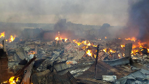 Côte d’Ivoire: le marché de Bouaké en partie détruit par un incendie