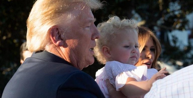 Le Président Donald Trump de nouveau grand-père !