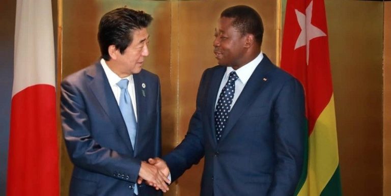 Le Togo au TICAD 7 : le président Faure Gnassingbé a rencontré Shinzo Abé ce mercredi