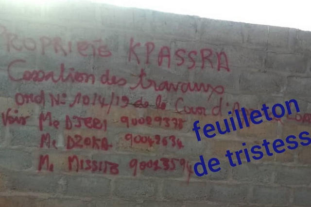 Togo : Fraude foncière? A Gbamakope, la population entière du village menacée d’expulsion par une dame de la Présidence de la République