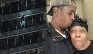 Un homme escalade 19 étages d’un immeuble en feu pour sauver sa mère