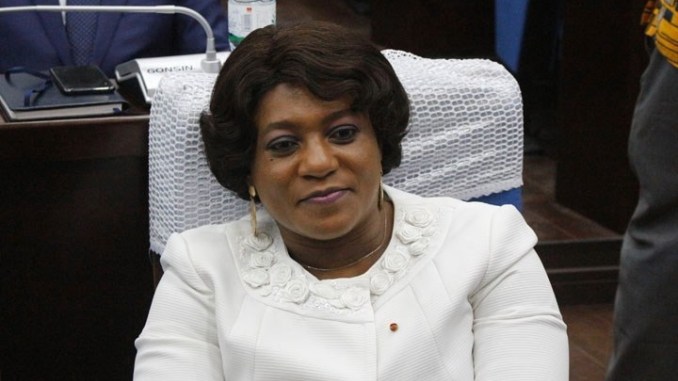 Parlement: les basses manœuvres de Chantal Yawa Tsegan