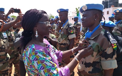 Un haut responsable de la MINUSMA en visite à Lomé