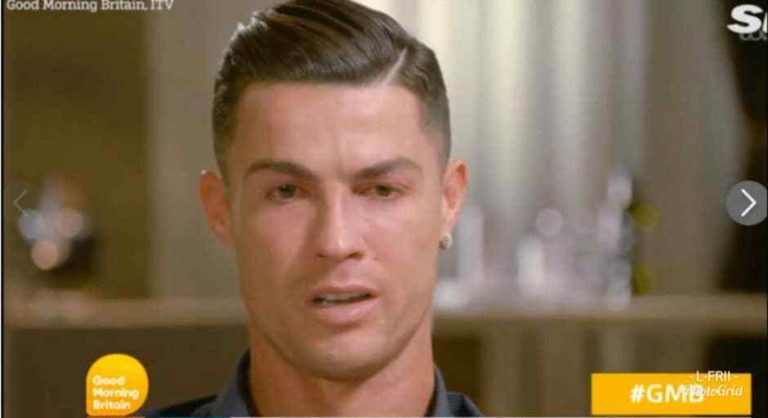 [Vidéo] Cristiano Ronaldo en larmes en pleine interview télévisée, la raison
