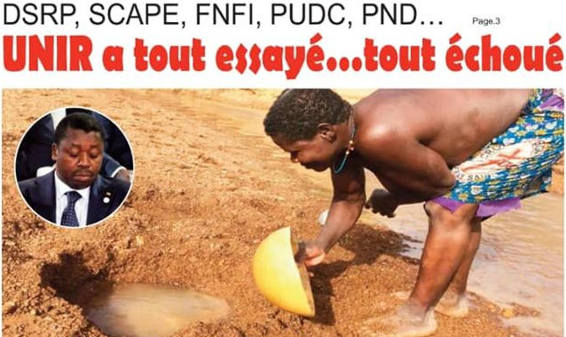Togo, DSRP, SCAPE, FNFI, PUDC, PND :  Le RPT-UNIR a tout essayé…tout échoué
