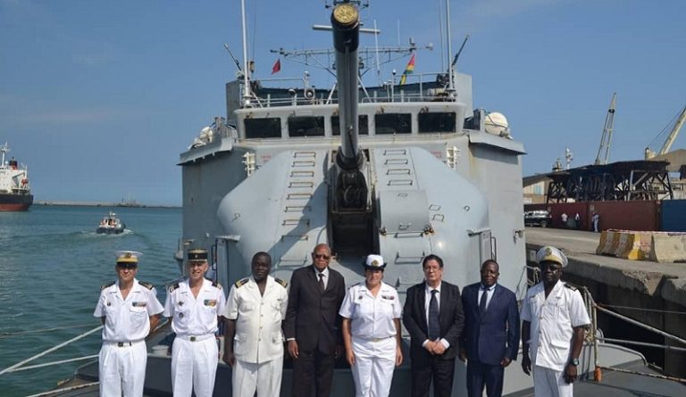 Togo / Marine : Escale de l’équipage de l’Enseigne de vaisseau Jacoubet à Lomé