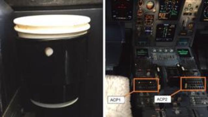 Le pilote renverse du café sur le tableau de bord, l’avion atterrit en urgence