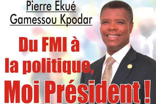 Pierre Ekué Gamessou Kpodar : Du FMI à la politique, Moi Président !
